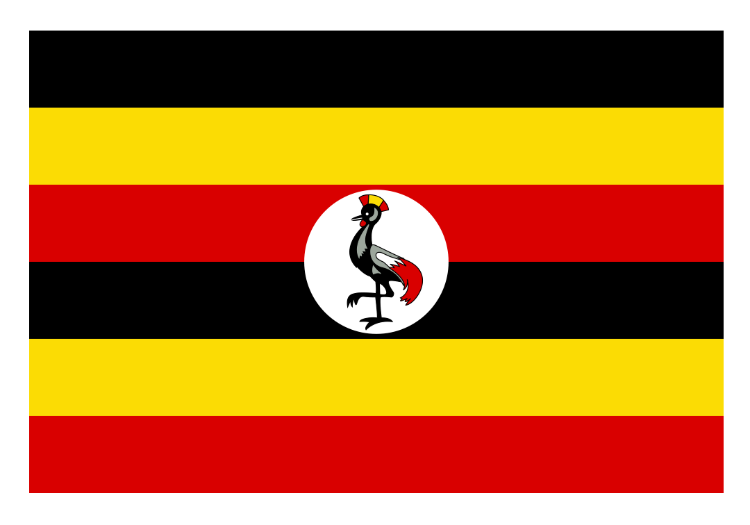 Uganda Flag, Uganda Flag png, Uganda Flag png transparent image, Uganda Flag png full hd images download